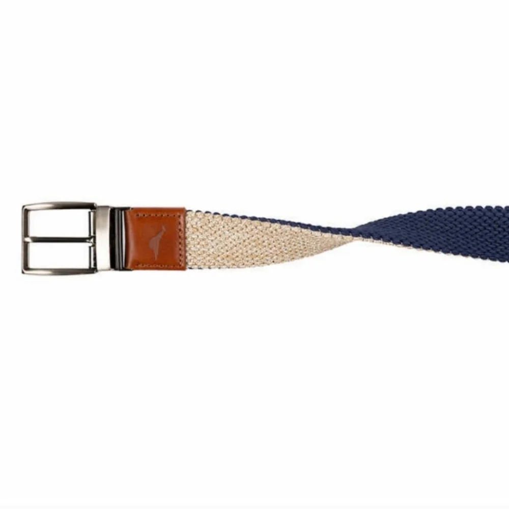 Tommy Bahama Men's Stretch Braided Reversible Belt